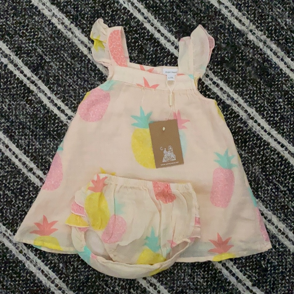 SpearmintLOVE/ Angel dear baby girl outfit! NWT 6-12months